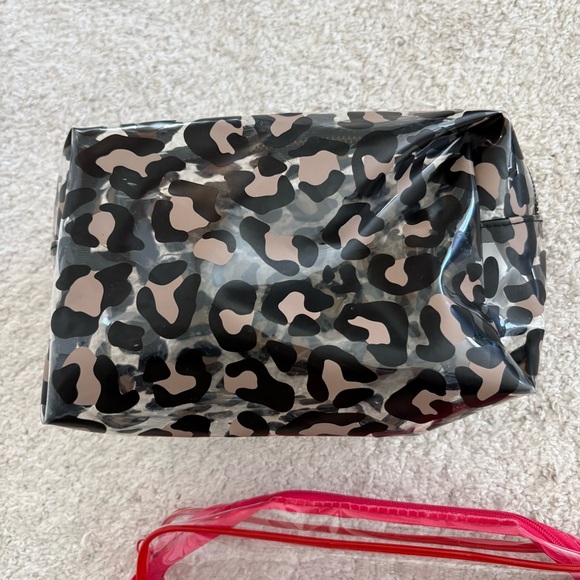 Clear Travel Zip Toiletry Bag Set - Picture 3 of 12